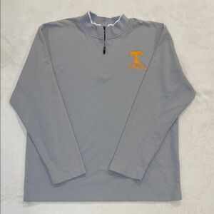 KA Knights Apparel Tennessee Volunteers Quarter-Zip Gray Pullover
